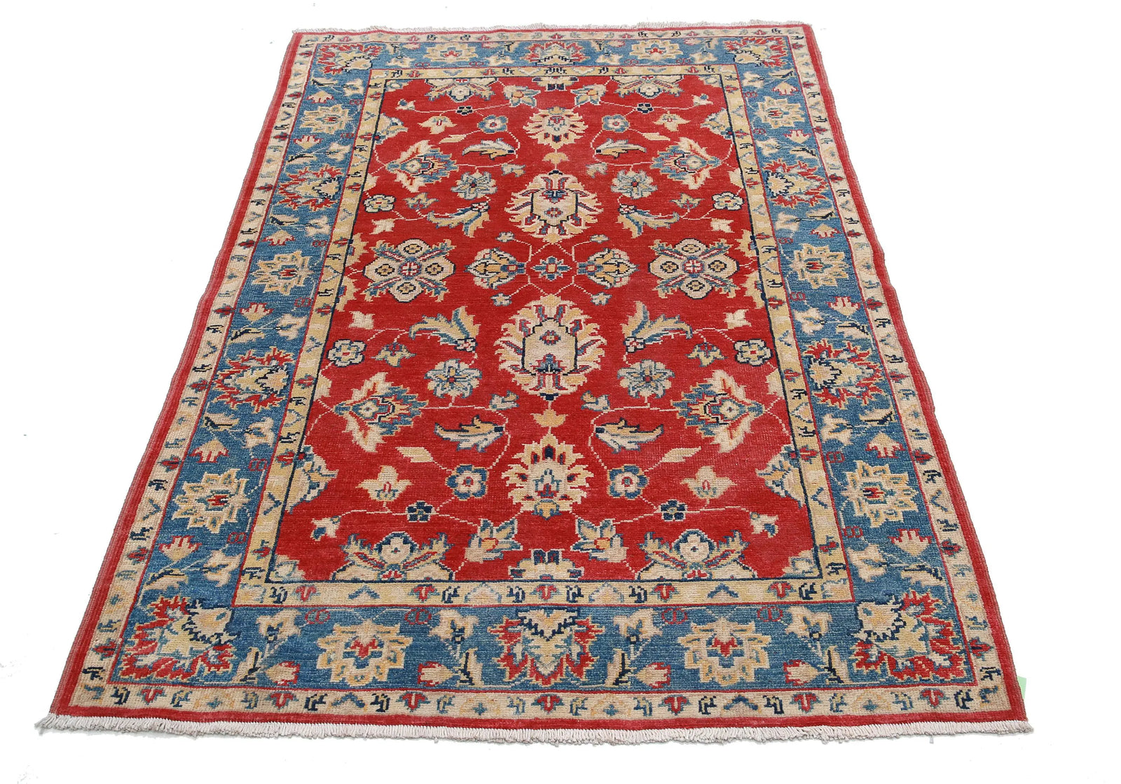 Tapis en laine Ziegler Farhan Gul noué à la main - 3'10'' x 5'9''
