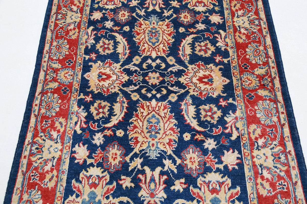 Tapis en laine Ziegler Farhan Gul noué à la main - 3'10'' x 6'1''