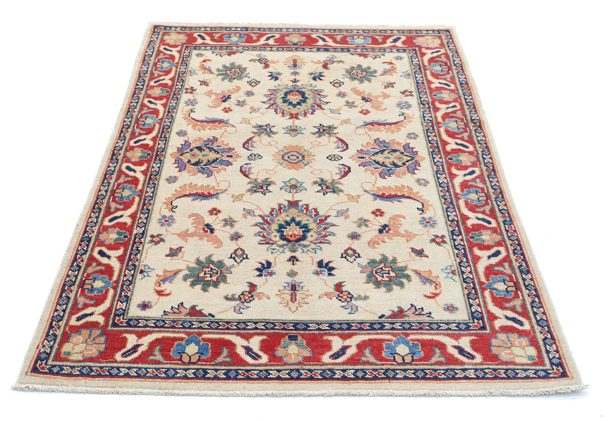 Tapis en laine Ziegler Farhan Gul noué à la main - 3'11'' x 5'11''