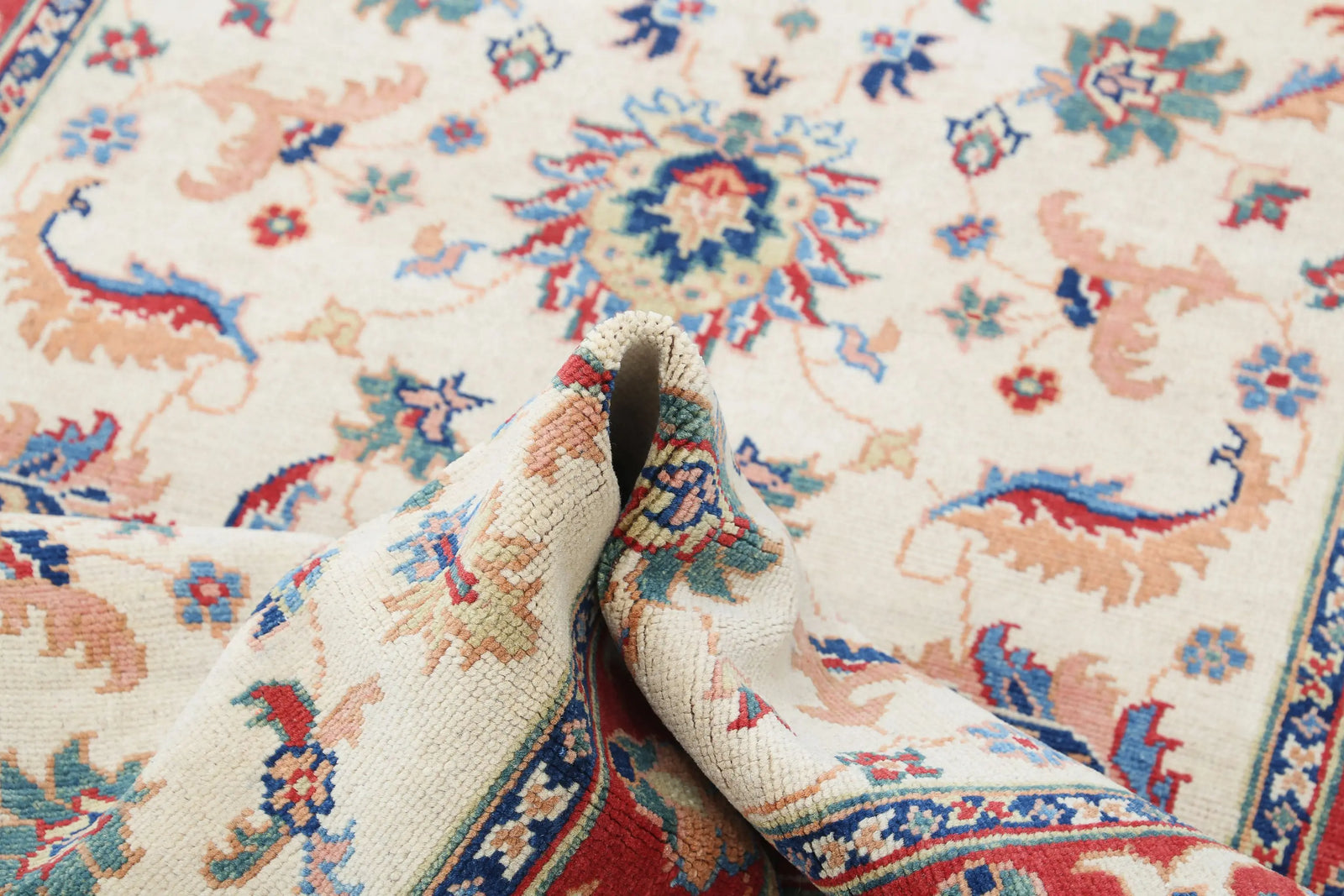 Tapis en laine Ziegler Farhan Gul noué à la main - 3'11'' x 5'11''