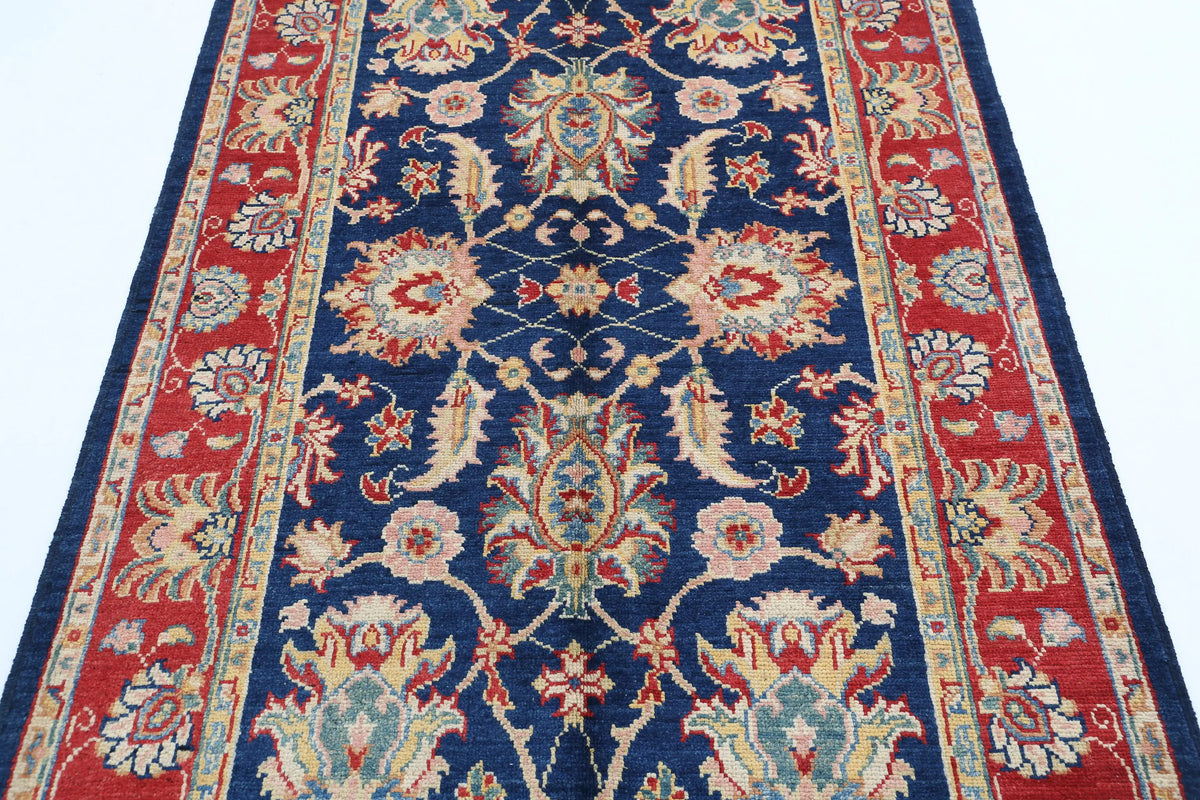 Tapis en laine Ziegler Farhan Gul noué à la main - 3'11'' x 6'6''