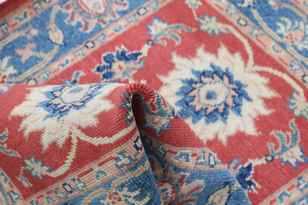 Tapis en laine Ziegler Farhan Gul noué à la main - 3'1'' x 4'2''