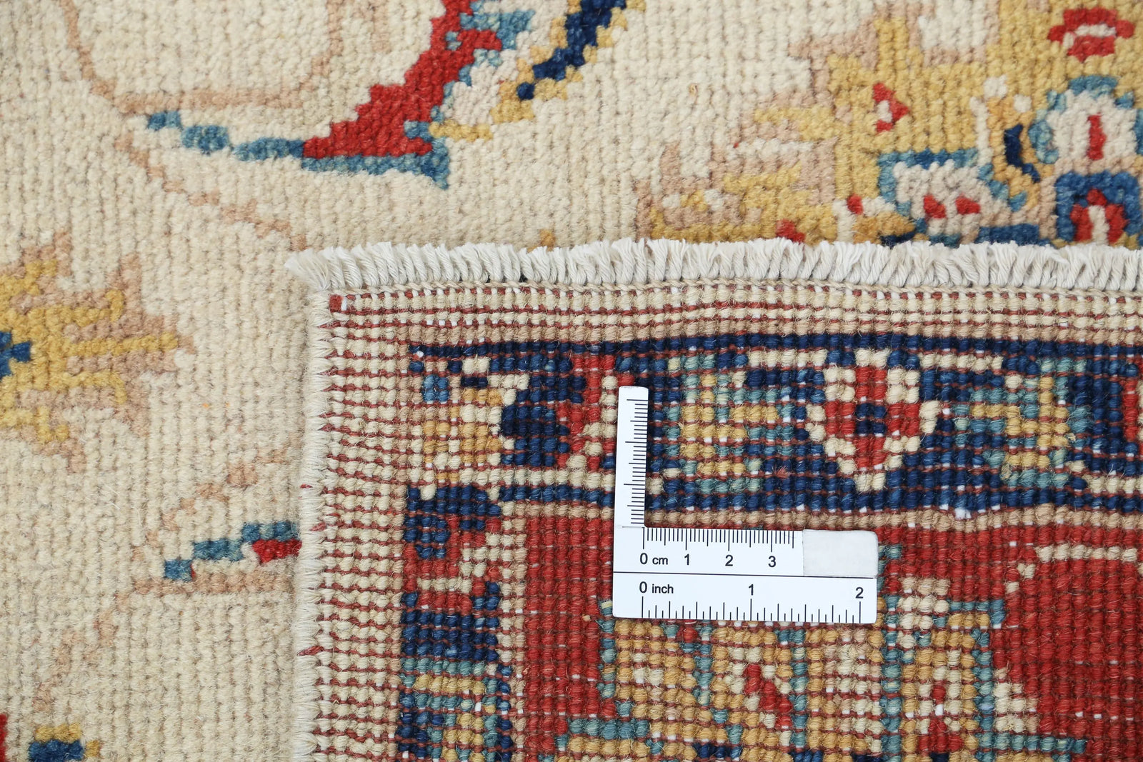 Tapis en laine Ziegler Farhan Gul noué à la main - 4'0'' x 5'8''