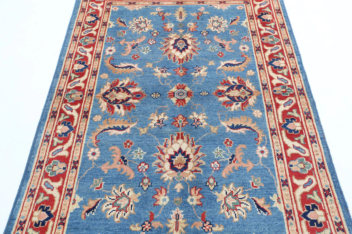 Tapis en laine Ziegler Farhan Gul noué à la main - 4'1'' x 5'11''