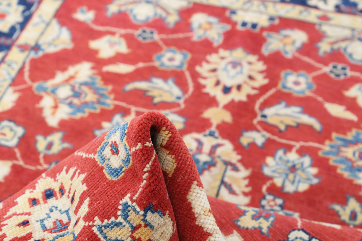 Tapis en laine Ziegler Farhan Gul noué à la main - 4'1'' x 5'8''