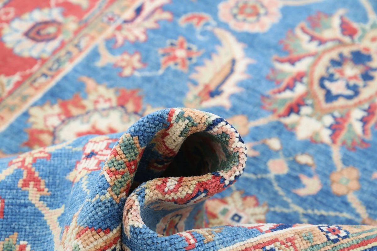 Tapis en laine Ziegler Farhan Gul noué à la main - 4'1'' x 6'3''