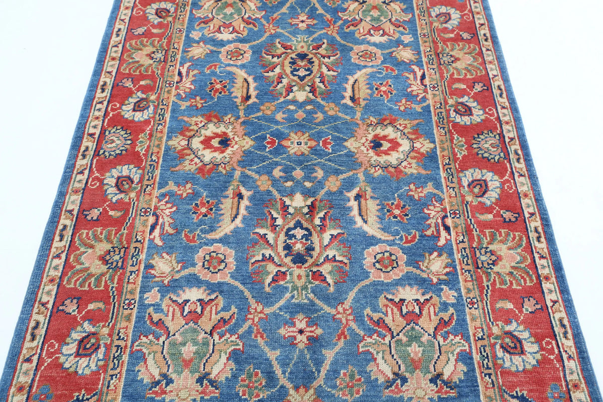 Tapis en laine Ziegler Farhan Gul noué à la main - 4'1'' x 6'3''