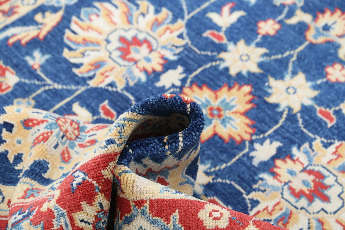 Hand Knotted Ziegler Farhan Gul Wool Rug - 4'8'' x 6'9''