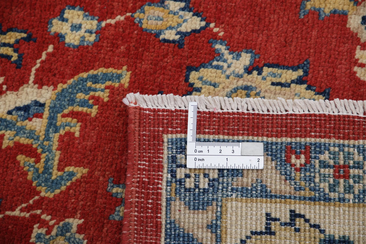 Hand Knotted Ziegler Farhan Gul Wool Rug - 4'9'' x 6'9''
