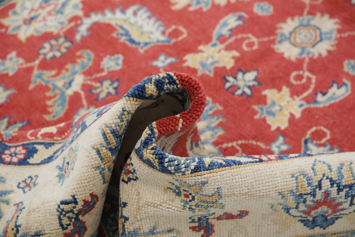 Hand Knotted Ziegler Farhan Gul Wool Rug - 4'9'' x 6'9''