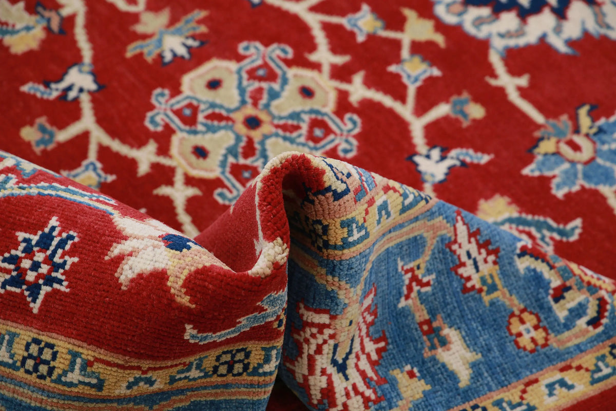 Hand Knotted Ziegler Farhan Gul Wool Rug - 5'0'' x 6'3''