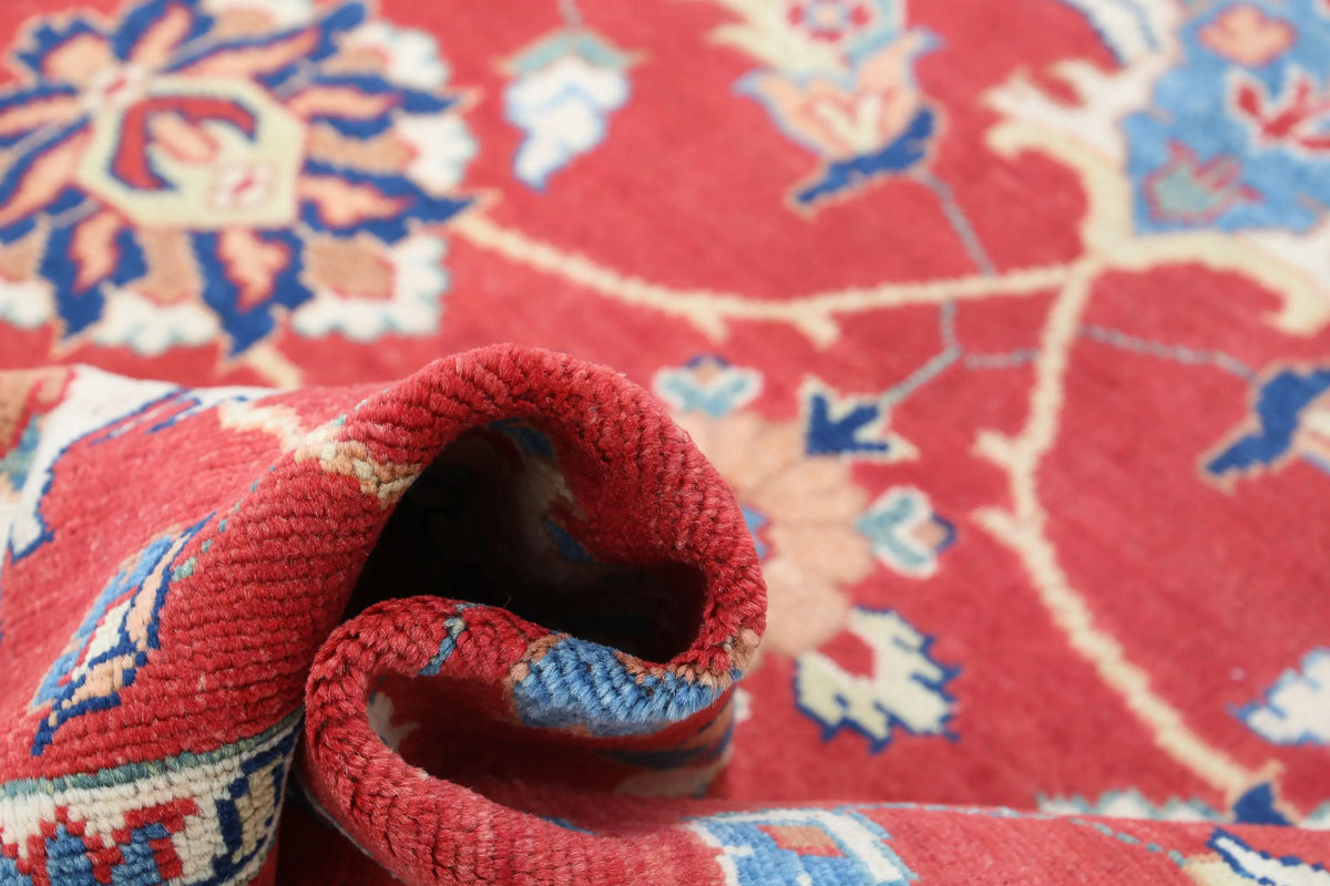 Hand Knotted Ziegler Farhan Gul Wool Rug - 5'1'' x 6'7''