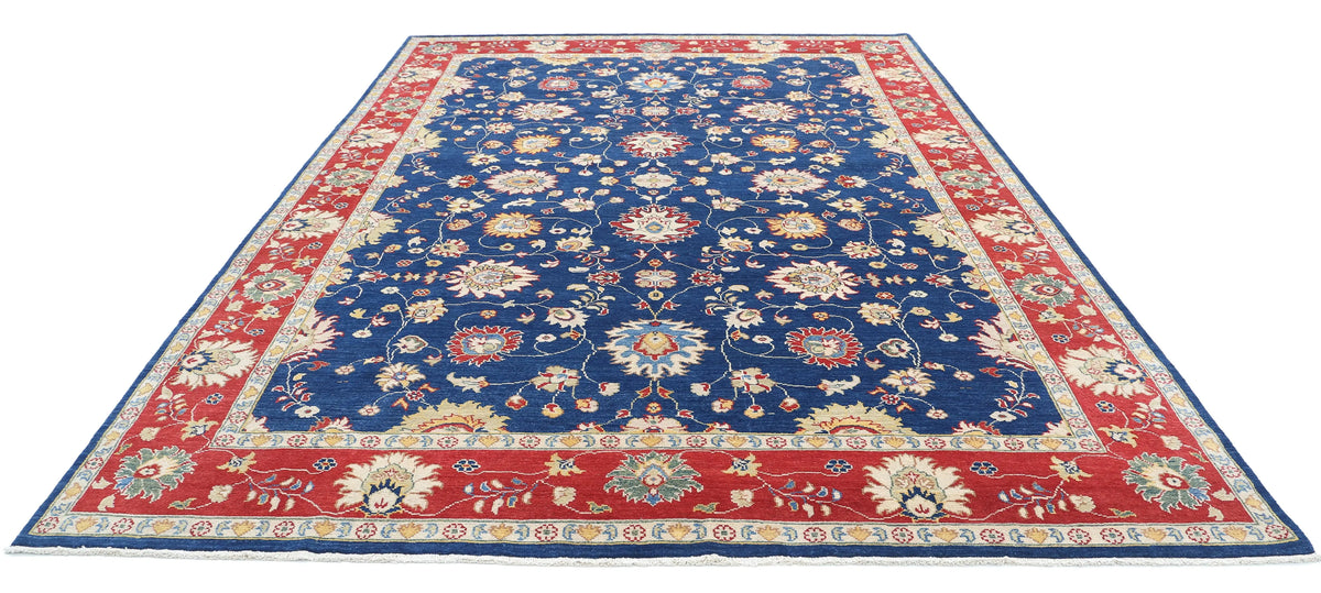 Tapis en laine Ziegler Farhan Gul noué à la main - 8'10'' x 12'3''