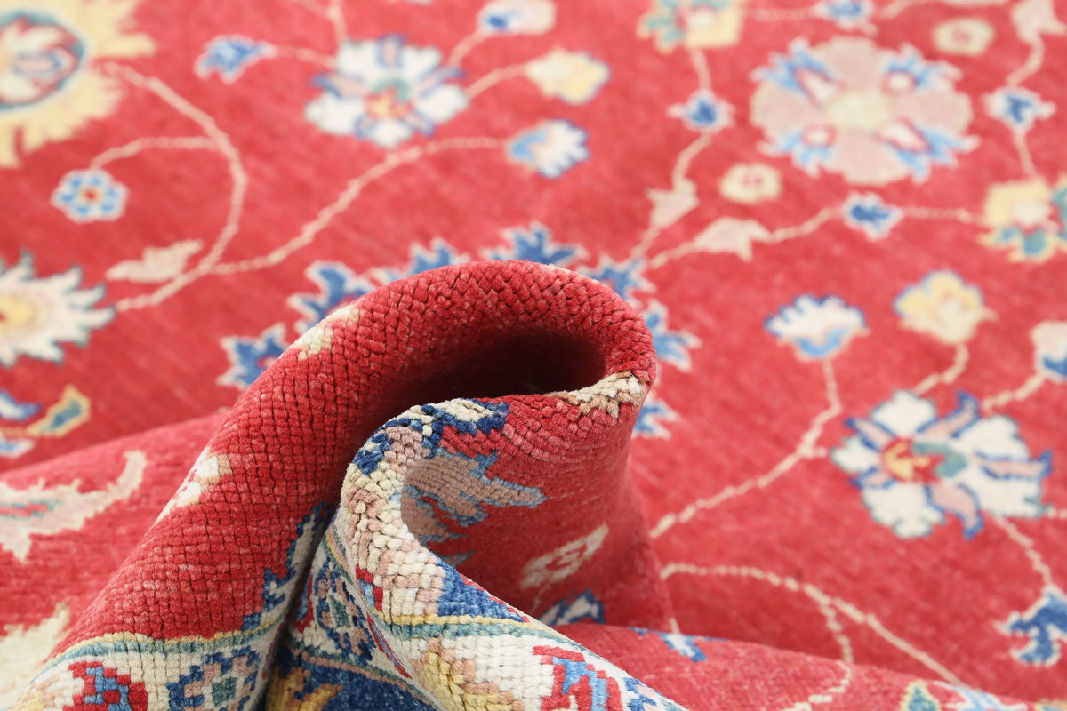 Tapis en laine Ziegler Farhan Gul noué à la main - 8'11'' x 11'8''