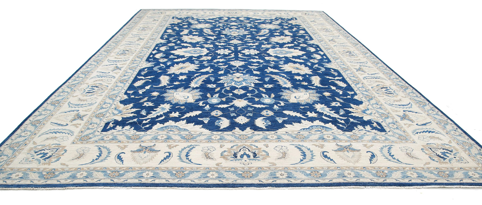 Hand Knotted Ziegler Farhan Wool Rug - 12'11'' x 19'0''
