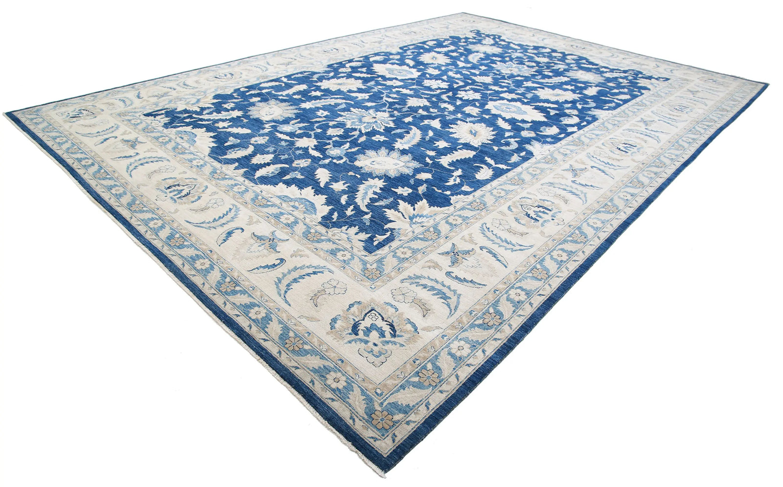 Hand Knotted Ziegler Farhan Wool Rug - 12'11'' x 19'0''