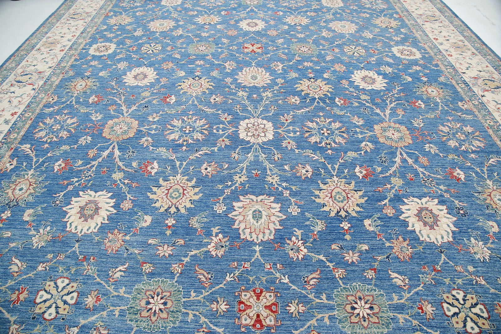 Hand Knotted Ziegler Farhan Wool Rug - 13'2'' x 20'9''