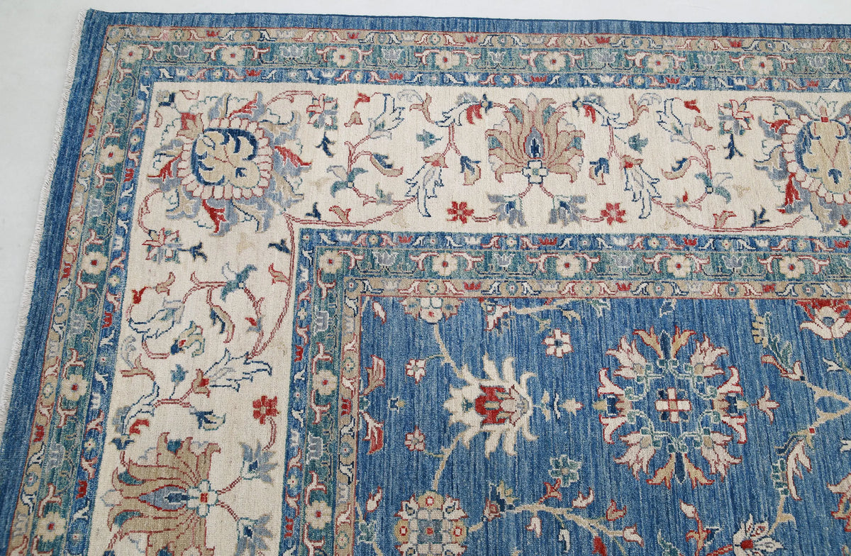 Hand Knotted Ziegler Farhan Wool Rug - 13'2'' x 20'9''