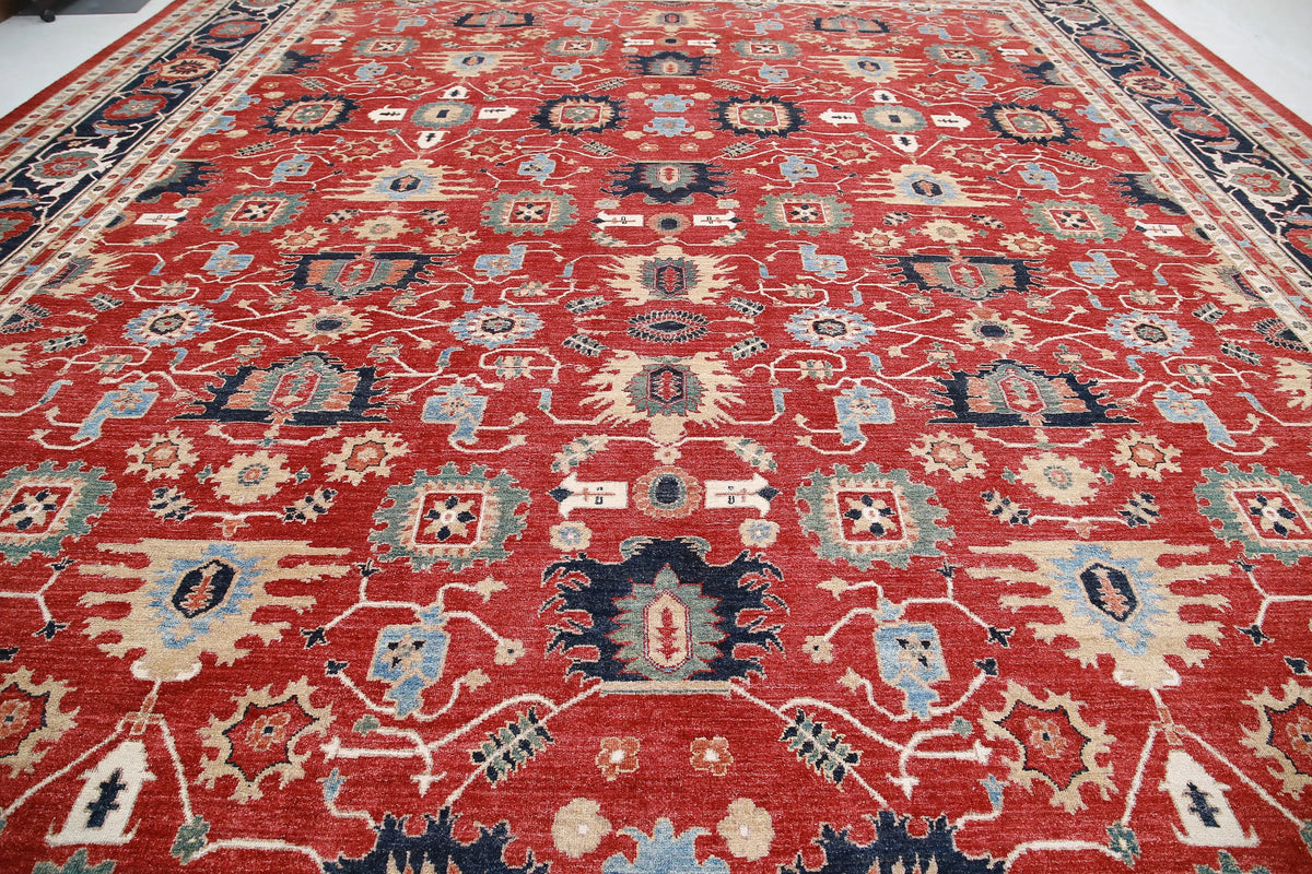 Hand Knotted Ziegler Farhan Wool Rug - 17'8'' x 25'9''
