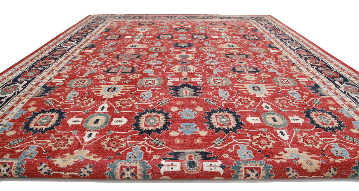 Hand Knotted Ziegler Farhan Wool Rug - 17'8'' x 25'9''