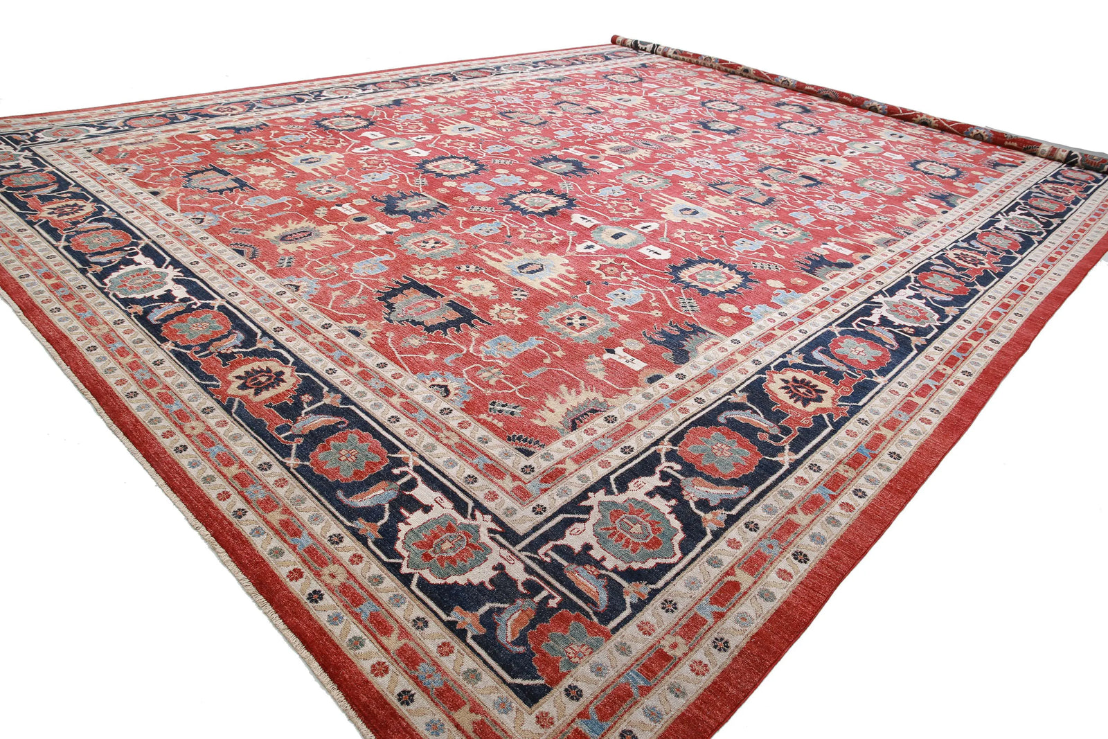 Hand Knotted Ziegler Farhan Wool Rug - 17'8'' x 25'9''