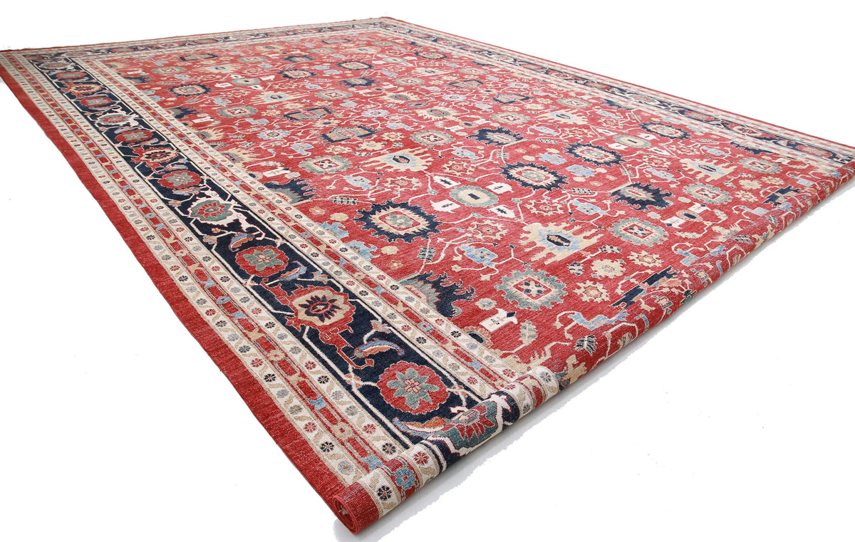 Hand Knotted Ziegler Farhan Wool Rug - 17'8'' x 25'9''