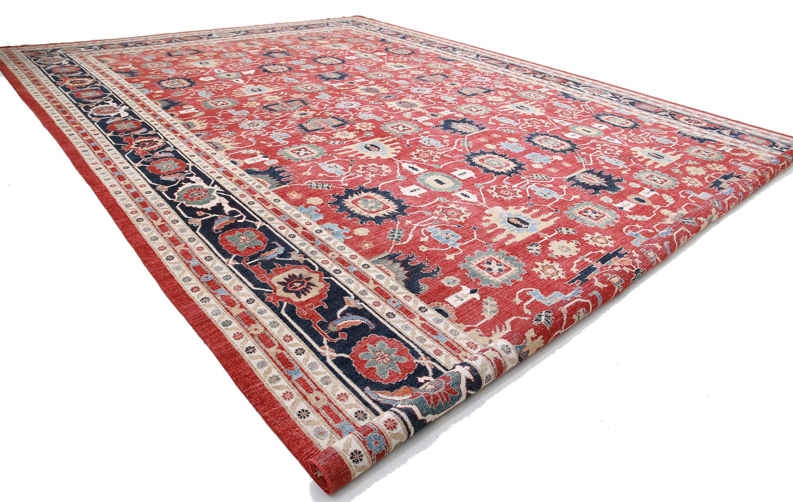 Hand Knotted Ziegler Farhan Wool Rug - 17'8'' x 25'9''