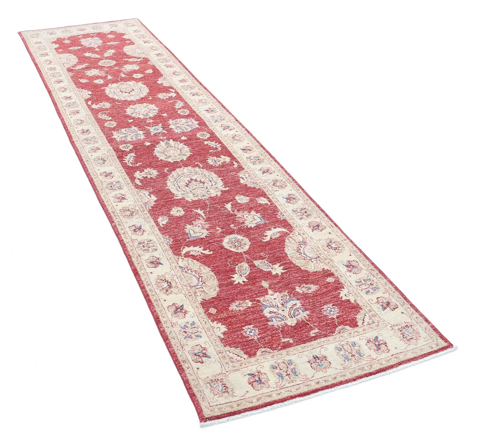 Hand Knotted Ziegler Farhan Wool Rug - 2'6'' x 10'0'' - Arteverk Rugs Area rug