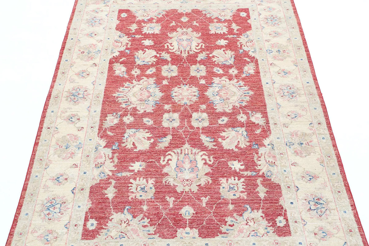 Hand Knotted Ziegler Farhan Wool Rug - 3'10'' x 5'9'' - Arteverk Rugs Area rug