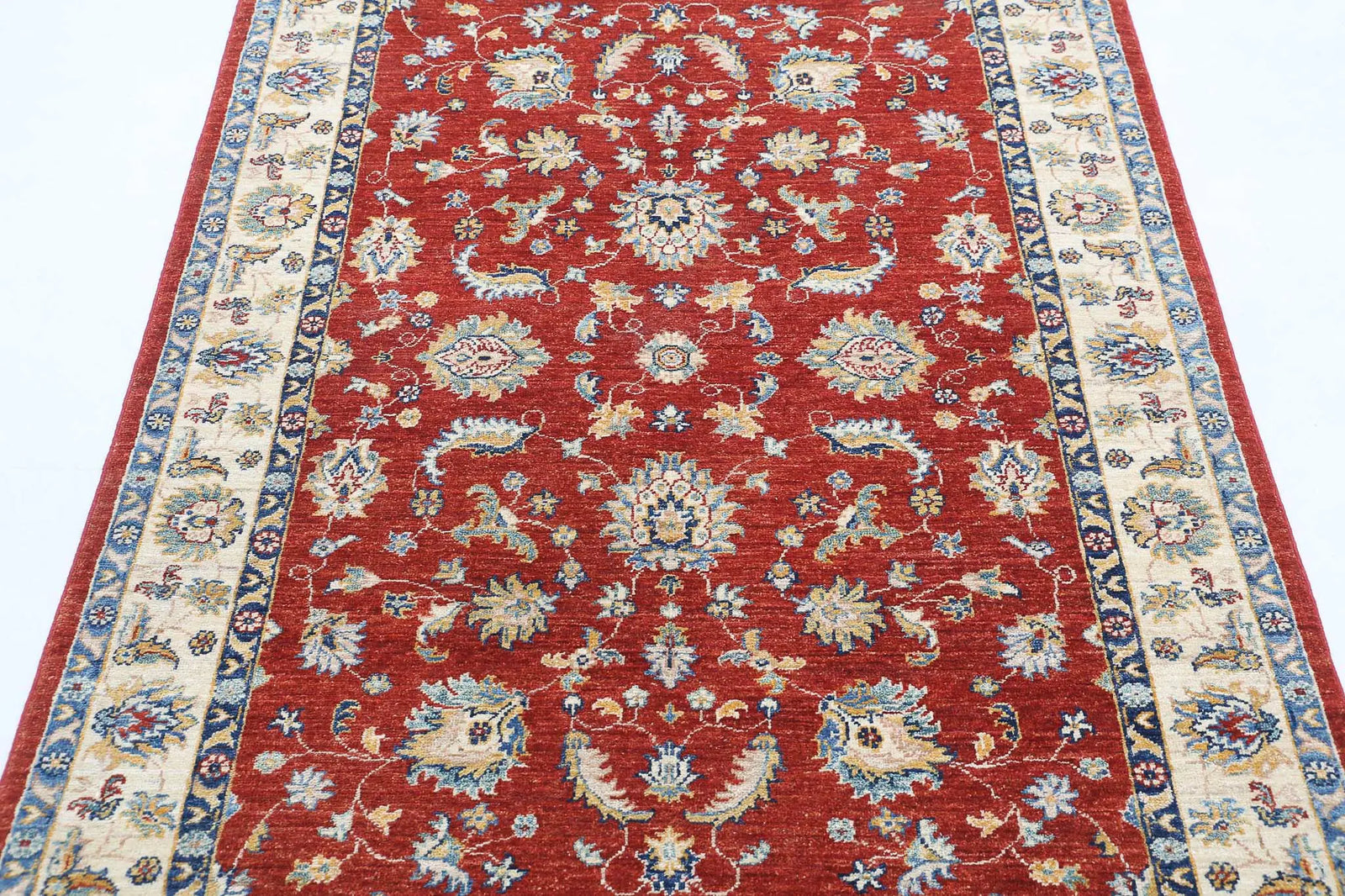 Hand Knotted Ziegler Farhan Wool Rug - 3'11'' x 5'9''