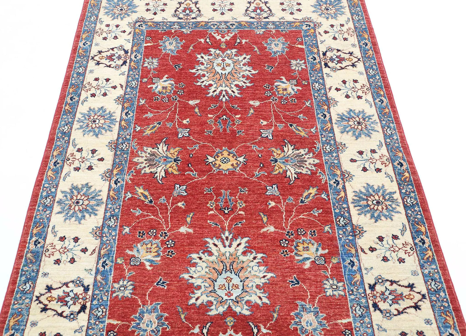 Hand Knotted Ziegler Farhan Wool Rug - 3'11'' x 6'0''