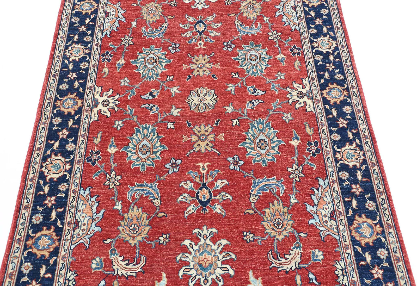Hand Knotted Ziegler Farhan Wool Rug - 3'9'' x 5'9''