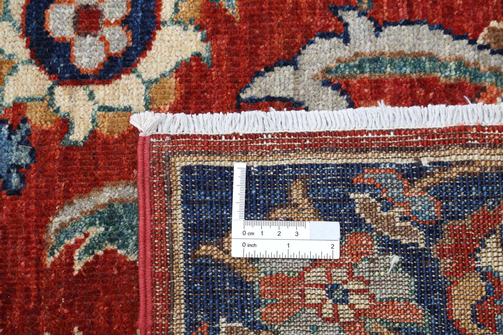 Hand Knotted Ziegler Farhan Wool Rug - 4'0'' x 13'6''