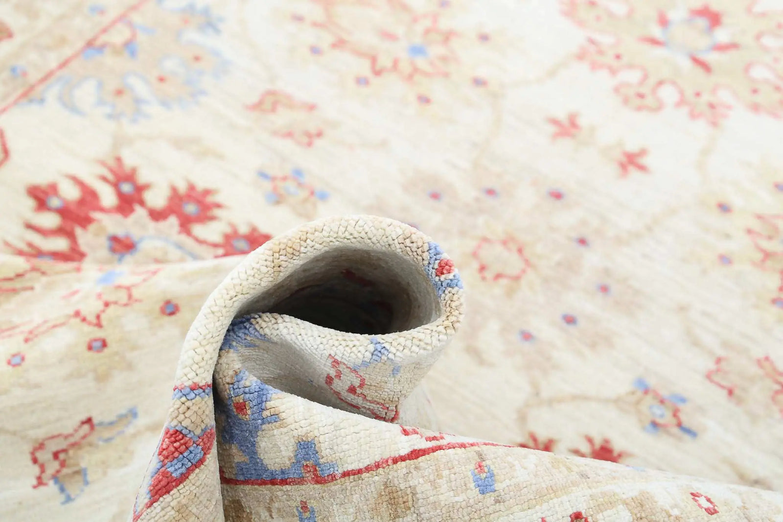 Hand Knotted Ziegler Farhan Wool Rug - 4'2'' x 5'8'' - Arteverk Rugs Area rug