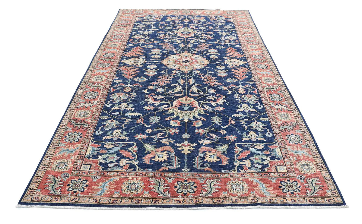 Hand Knotted Ziegler Farhan Wool Rug - 6'3'' x 11'6'' - Arteverk Rugs Area rug