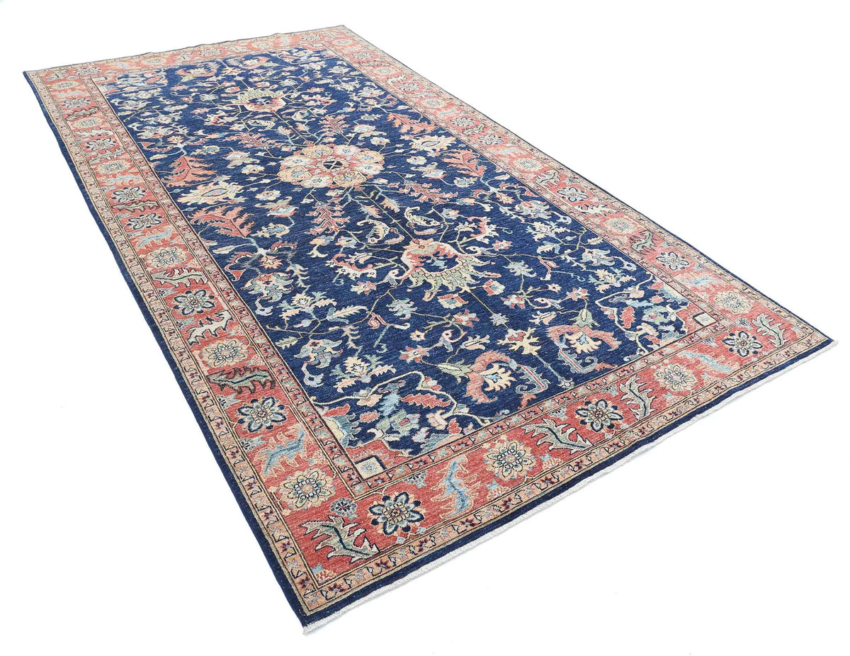 Hand Knotted Ziegler Farhan Wool Rug - 6'3'' x 11'6'' - Arteverk Rugs Area rug
