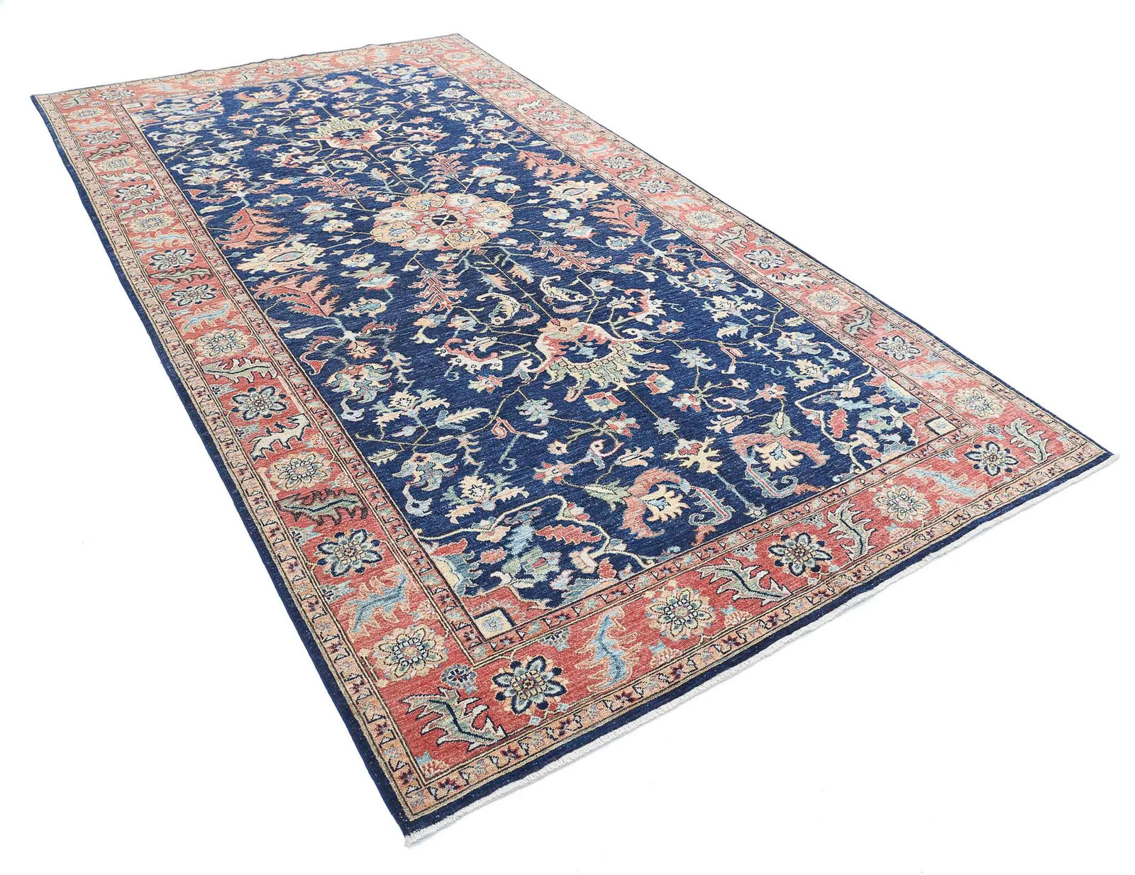 Hand Knotted Ziegler Farhan Wool Rug - 6'3'' x 11'6'' - Arteverk Rugs Area rug