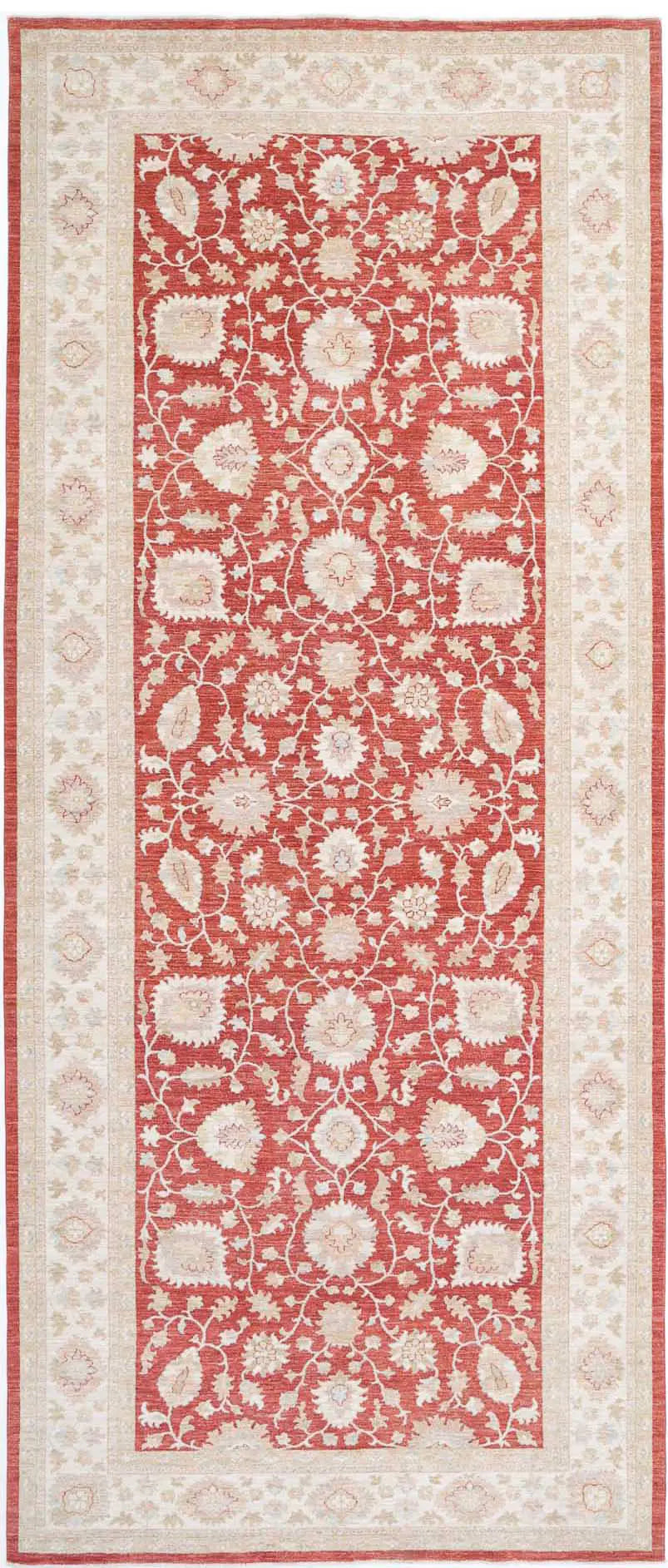 Hand Knotted Ziegler Farhan Wool Rug - 6'7'' x 16'0''