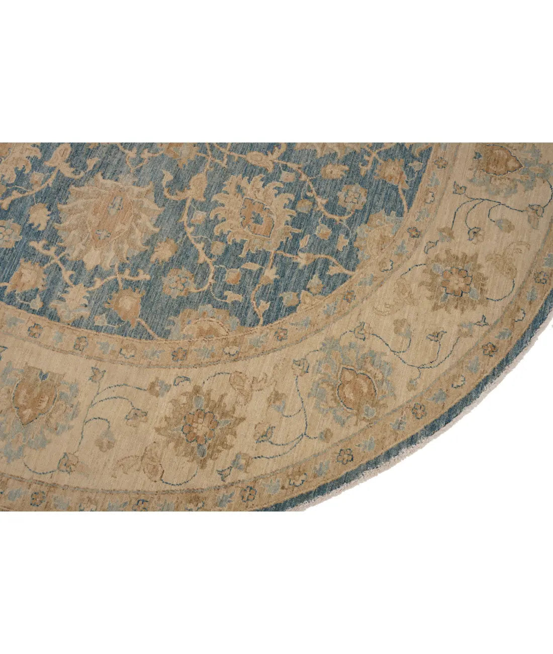 Hand Knotted Ziegler Farhan Wool Rug - 7'11'' x 7'11'' Arteverk Arteverk Rugs