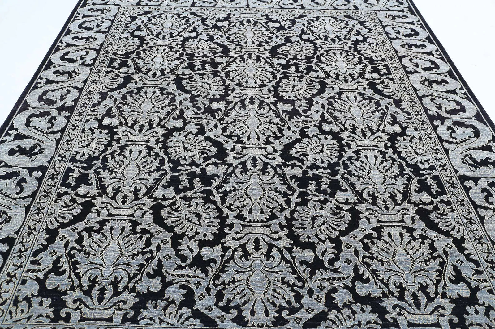 Hand Knotted Ziegler Farhan Wool Rug - 8'0'' x 9'11''