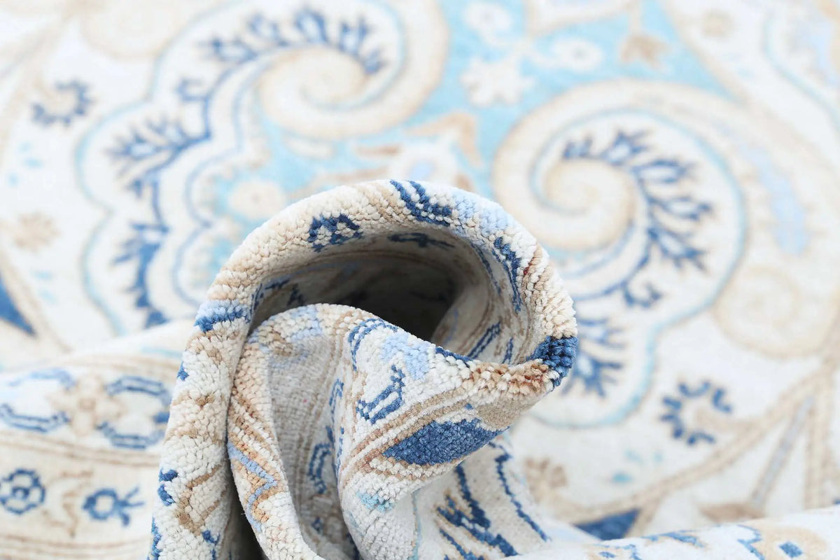 Hand Knotted Ziegler Farhan Wool Rug - 8'2'' x 9'5'' - Arteverk Rugs Area rug