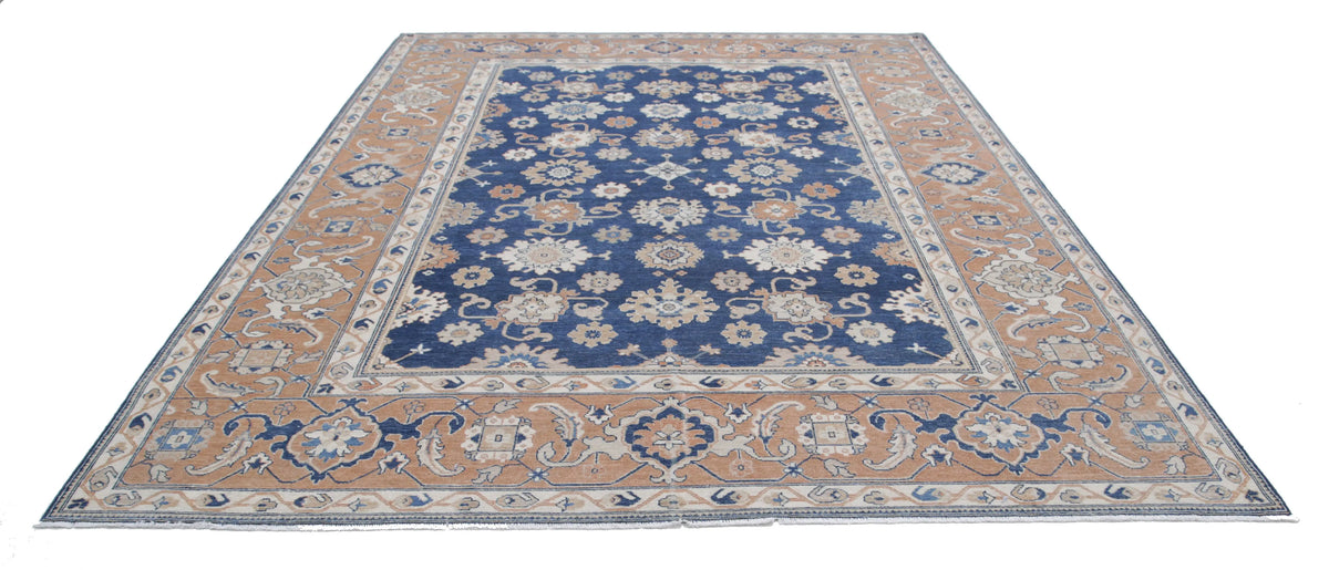 Hand Knotted Ziegler Farhan Wool Rug - 8'7'' x 11'3''