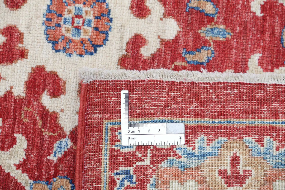 Hand Knotted Ziegler Suzani Wool Rug - 6'4'' x 10'2''