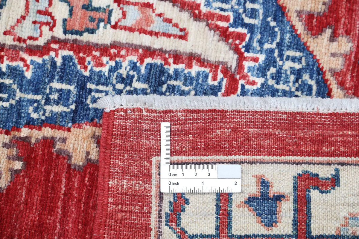 Hand Knotted Ziegler Suzani Wool Rug - 6'7'' x 9'9''