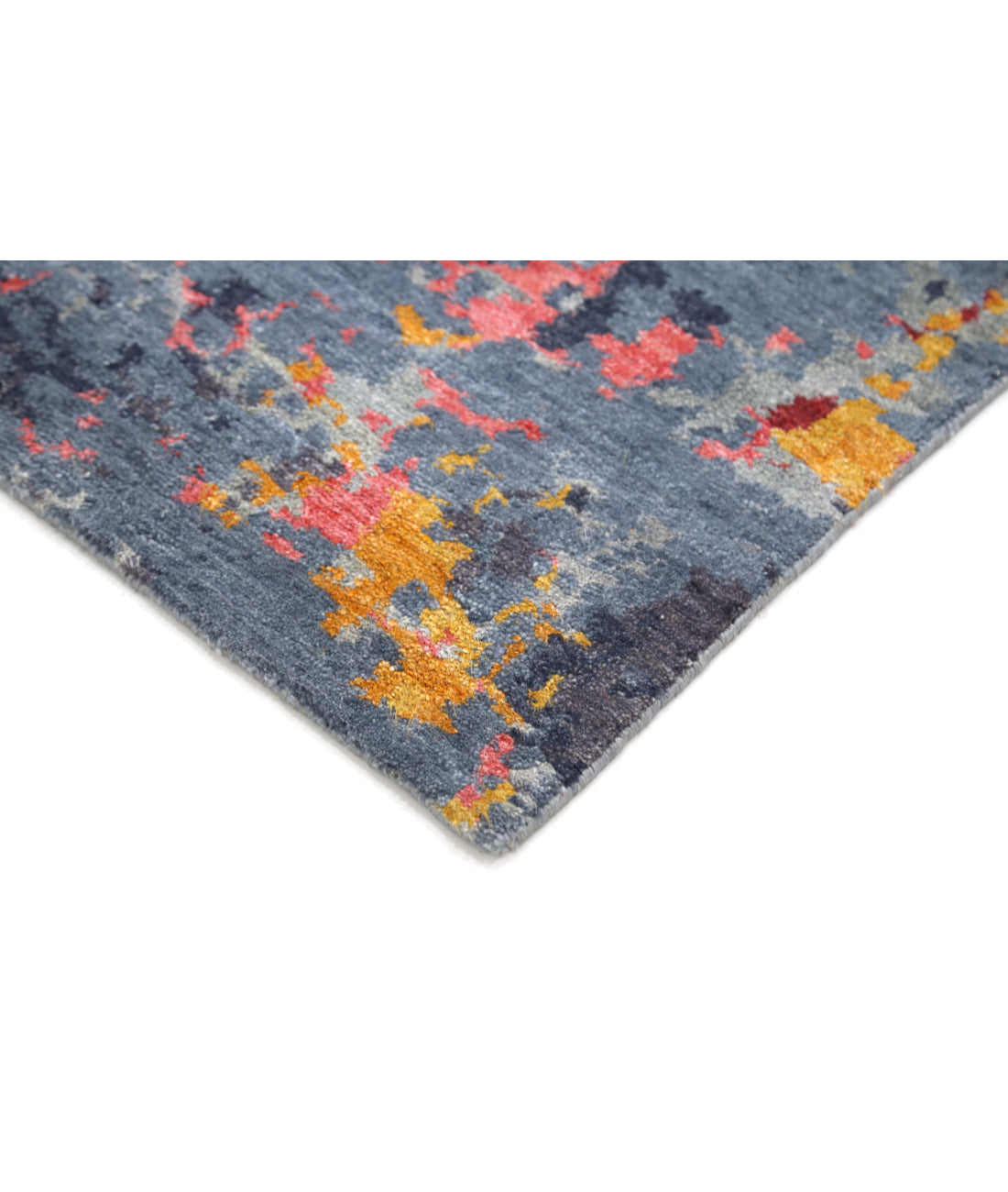 Hand Knotted Tibetan Landry Wool & Silk & Cotton Rug Arteverk Arteverk Rugs