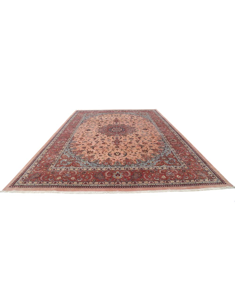 Hand Knotted Persian Fine Persian Wool Rug - 9'11'' x 14'2'' Arteverk Arteverk Rugs