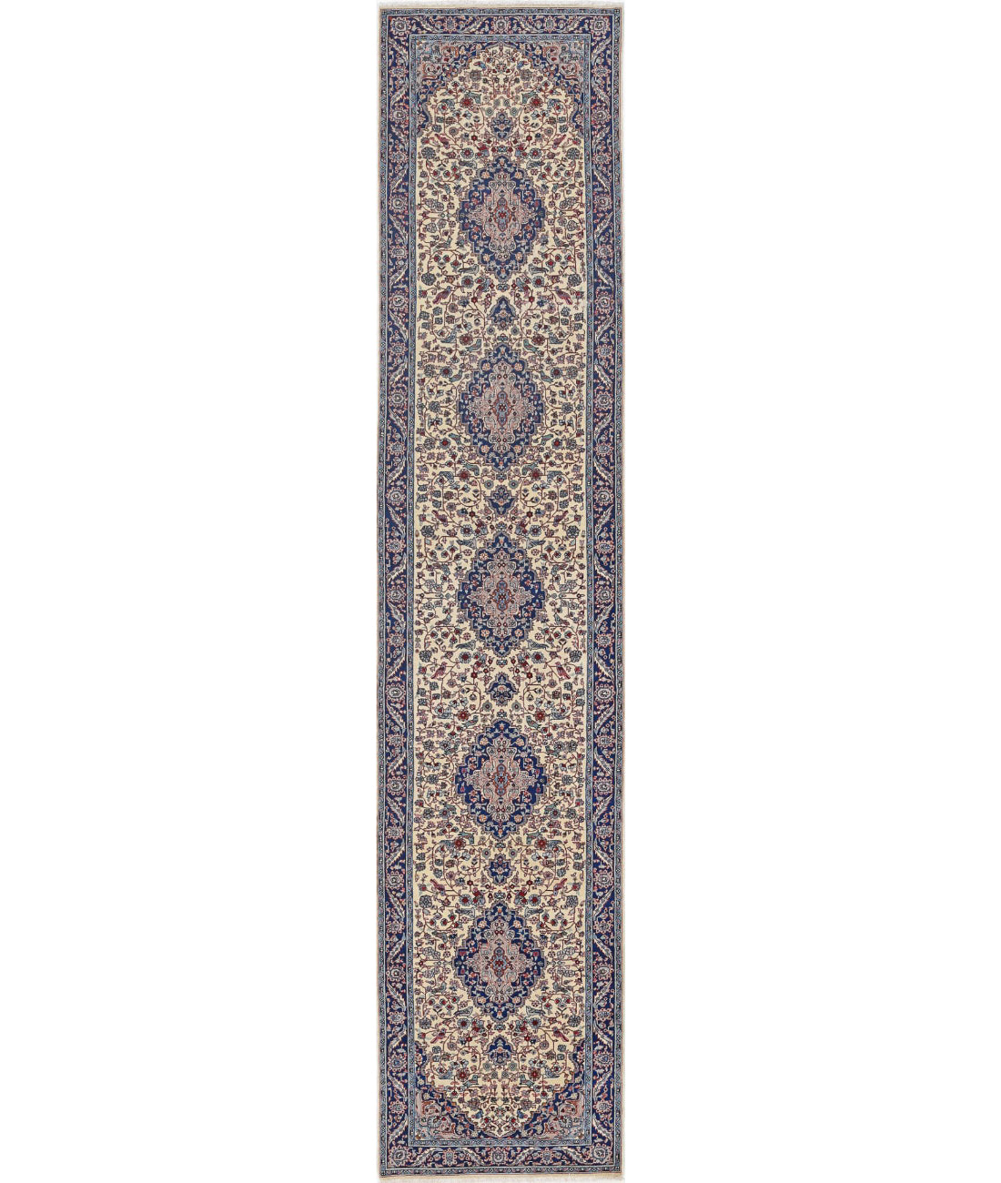 Hand Knotted Heritage Fine Oriental Wool Rug - 2'8'' x 13'1''