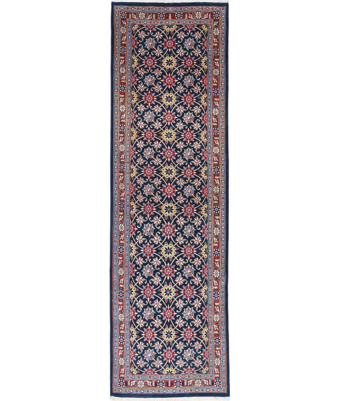 Hand Knotted Heritage Fine Oriental Wool Rug - 2'5'' x 8'7''