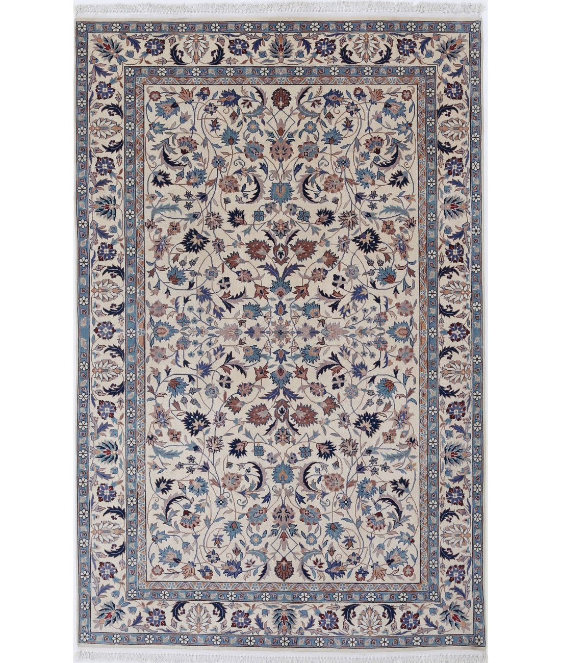 Hand Knotted Heritage Fine Oriental Wool Rug - 5&#39;0&#39;&#39; x 8&#39;0&#39;&#39;