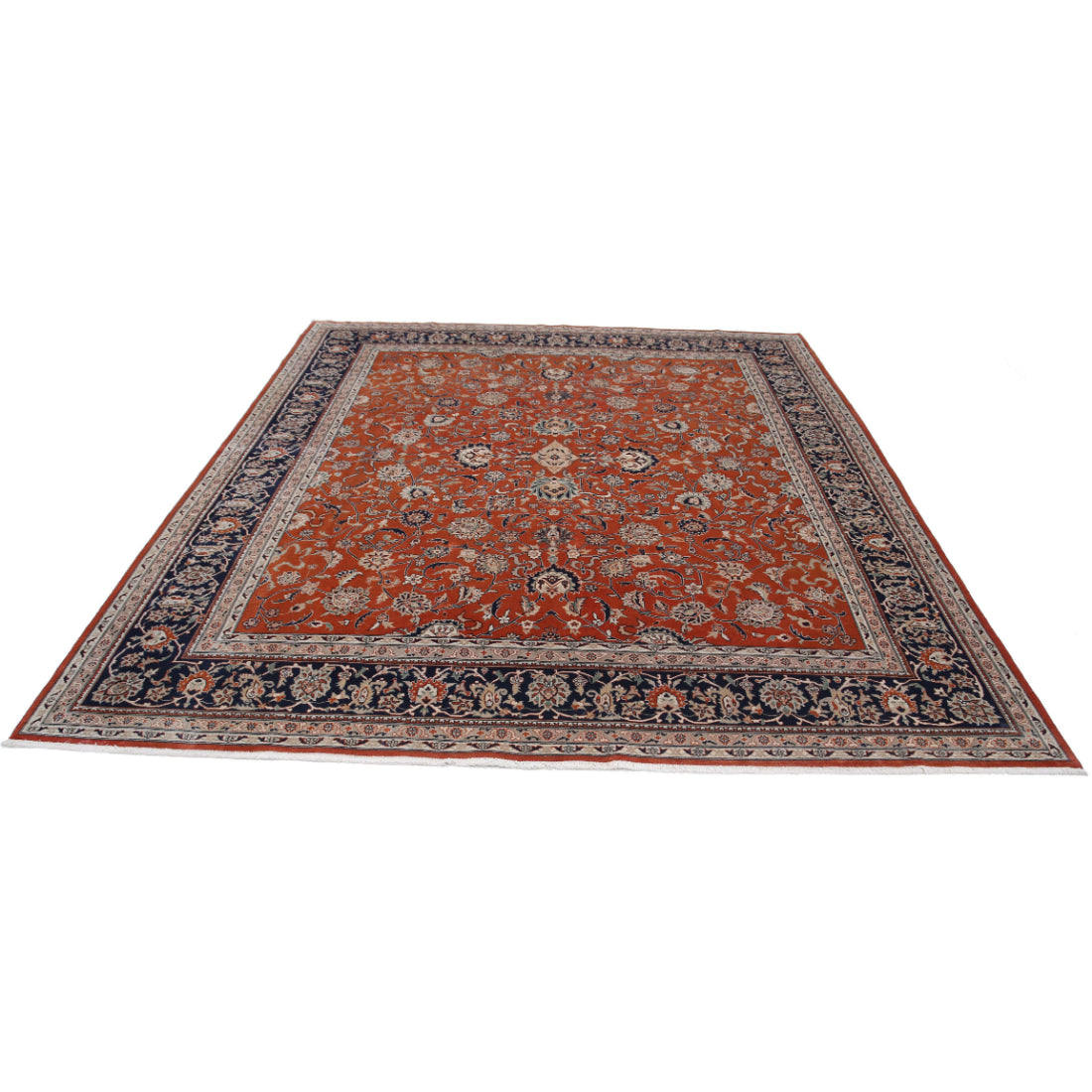 Alfombra oriental anudada a mano de lana fina Heritage - 8'5'' x 9'3''